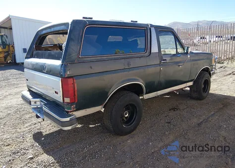 1987 Ford Bronco U100 from USA, damaged, VIN 1FMEU15N4HLA15319